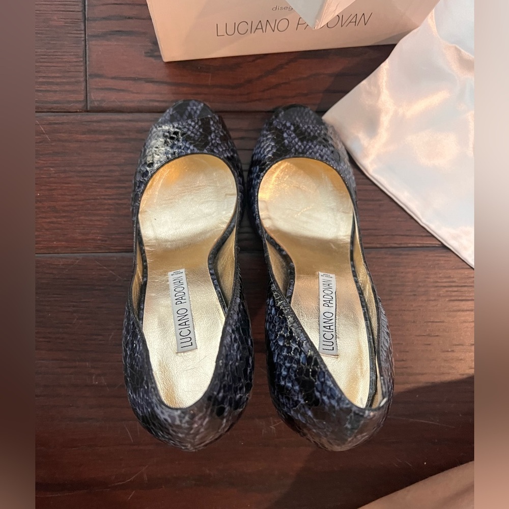 Luciano padovan open toe pumps - Picture 7 of 11
